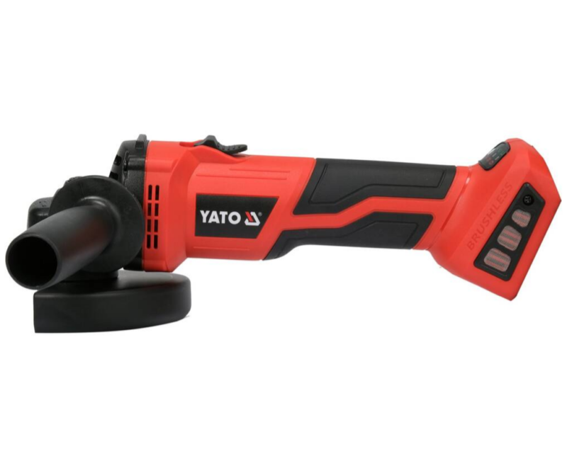 Γωνιακός τροχός μπαταρίας YATO 18V 125mm ρυθμιζόμενος Brushless SOLO YT-828293 - Image 2