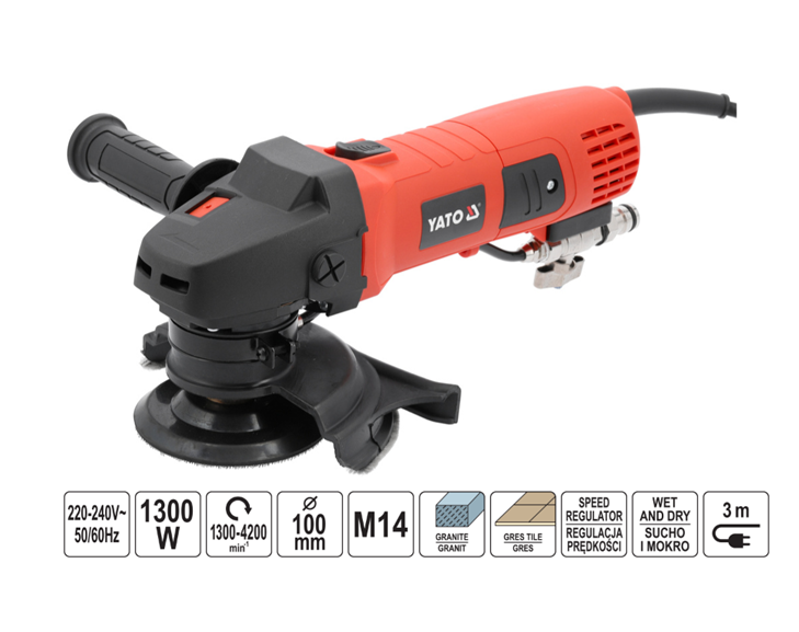 Λειαντήρας πέτρας YATO 1300W 100mm wet/dry YT-82161