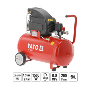 Αεροσυμπιεστής YATO 50L 2HP YT-23305