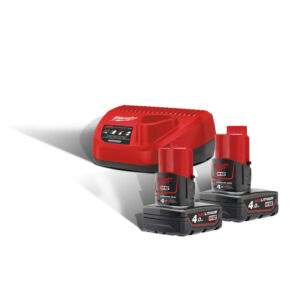M12™ NRG-402 2 ΜΠΑΤΑΡΙΕΣ 12V 4.0 AH ΦΟΡΤΙΣΤΗΣ C12 C