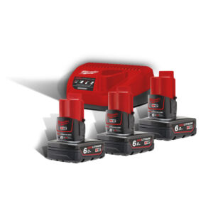 M12™ NRG-603 3 ΜΠΑΤΑΡΙΕΣ 12V 6.0 AH ΦΟΡΤΙΣΤΗΣ C12 C
