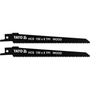 Λάμες σπαθόσεγας YATO HCS 150mm 8TPI σετ 2 τεμ. YT-33923