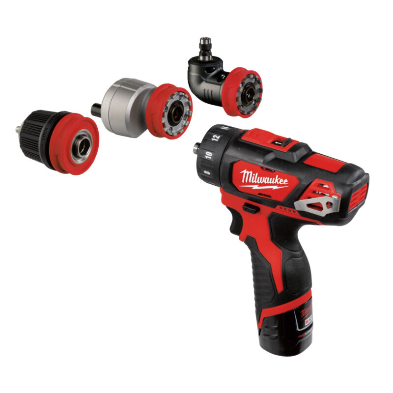 M12 FUEL™ BDDXKIT-202C Δραπανοκατσάβιδο με Αποσπώμενων Τσοκ - Image 3