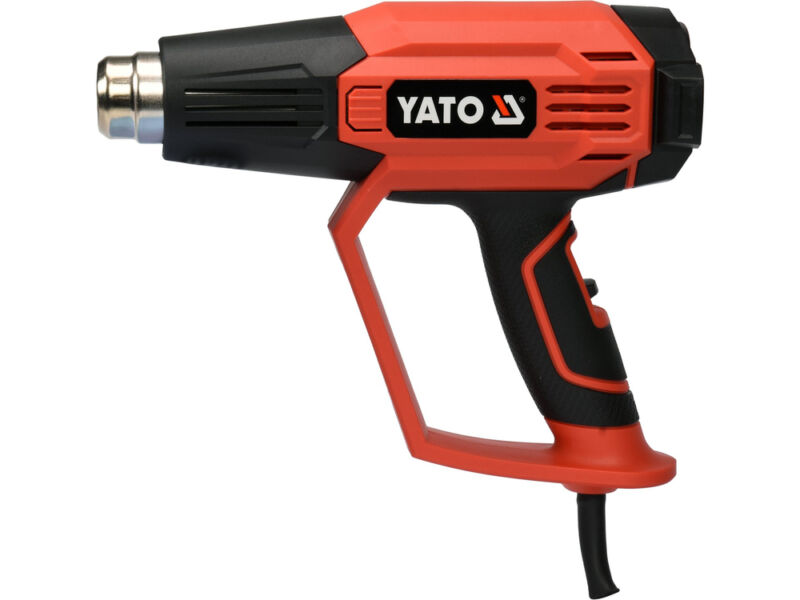 YATO πιστόλι θερμού αέρα 2000W 50-650C LCD - Image 2