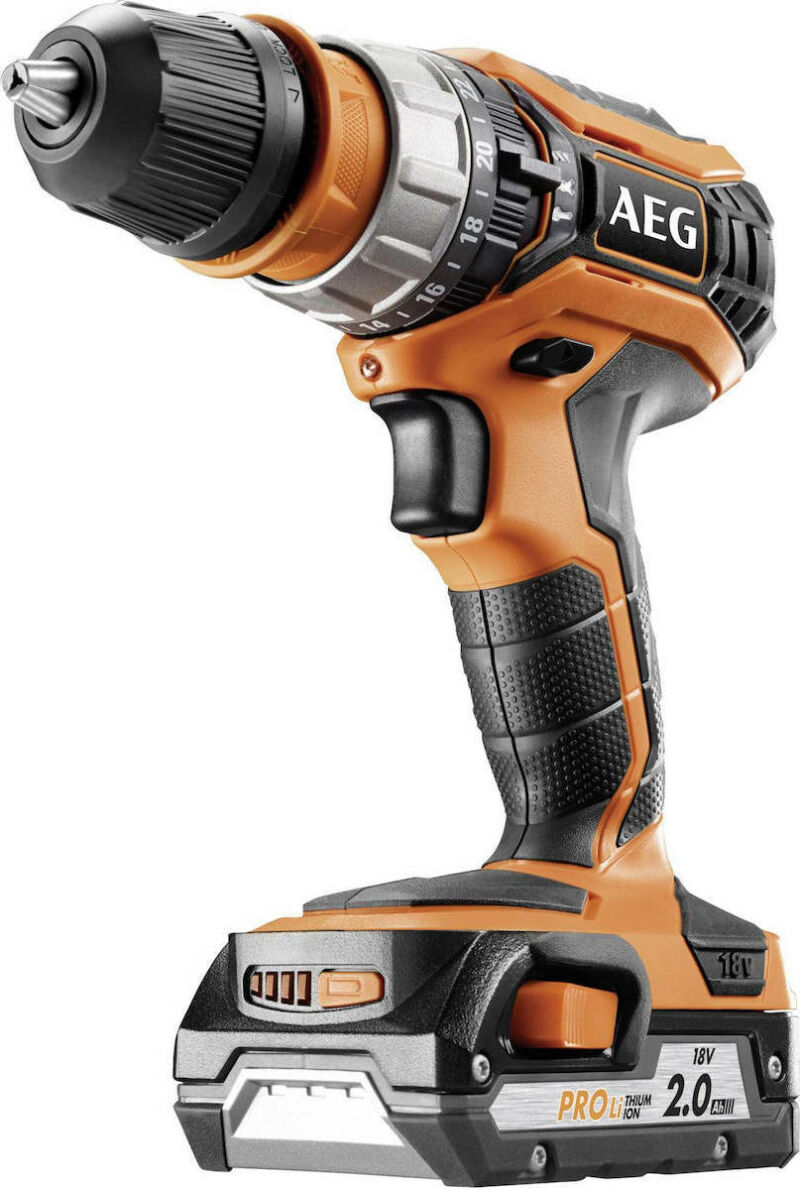 AEG BSB 18C2X LI-202C κρουστικό δραπανοκατσάβιδο μπαταρίας 18V