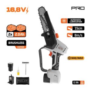 Nakayama Pro EC1510 κλαδευτικό αλυσοπρίονο μπαταρίας 16,8V